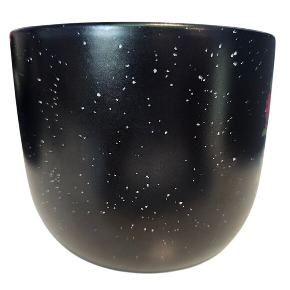 Better Living Noel Mug Christmas Themed Black Speckled Be Merry NEW See Descript - Picture 7 of 8